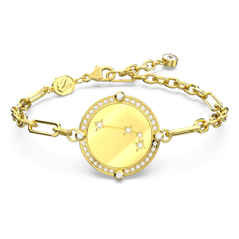 swarovski zodiac bracelet aries gold tone gold tone plated