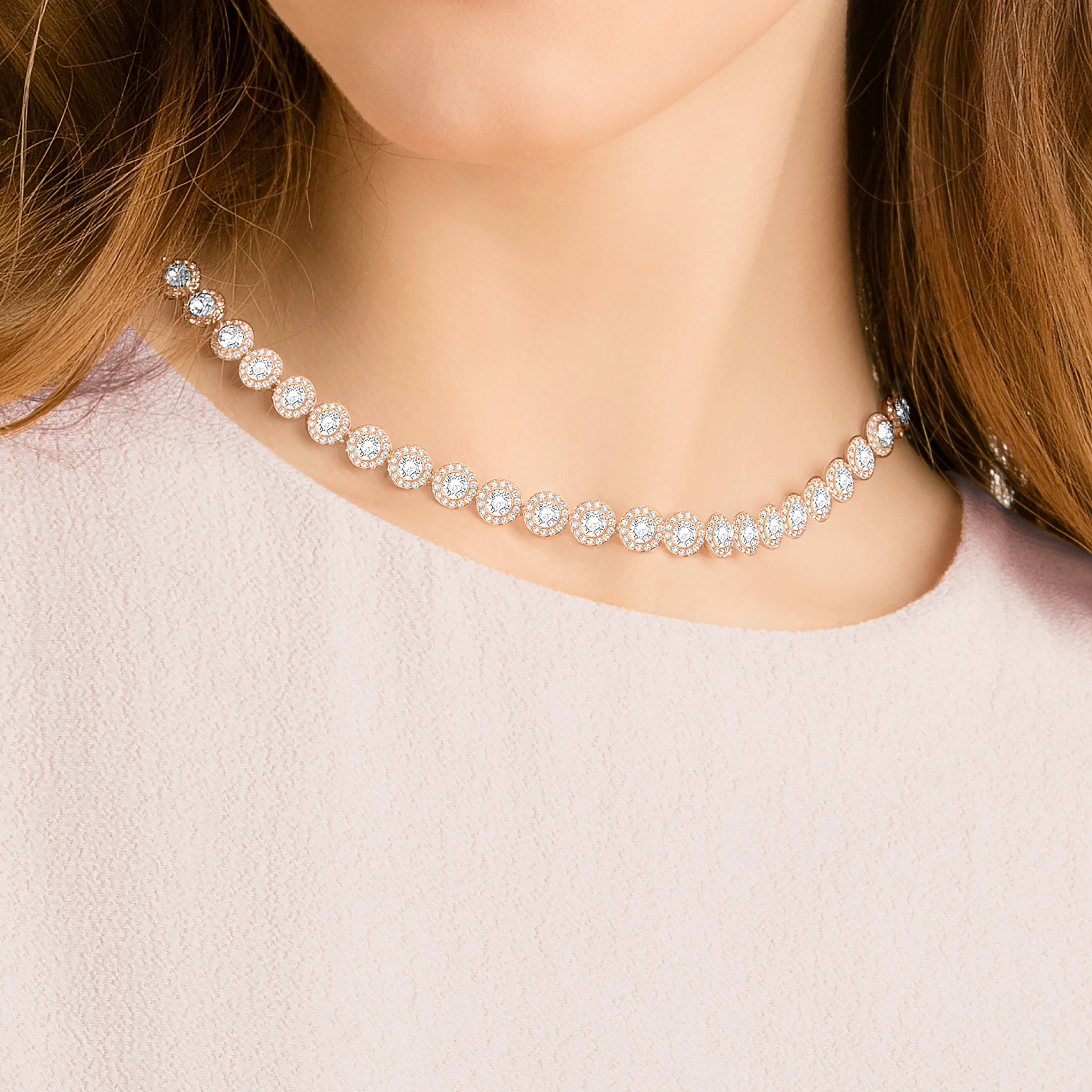 Swarovski arabic necklace discount
