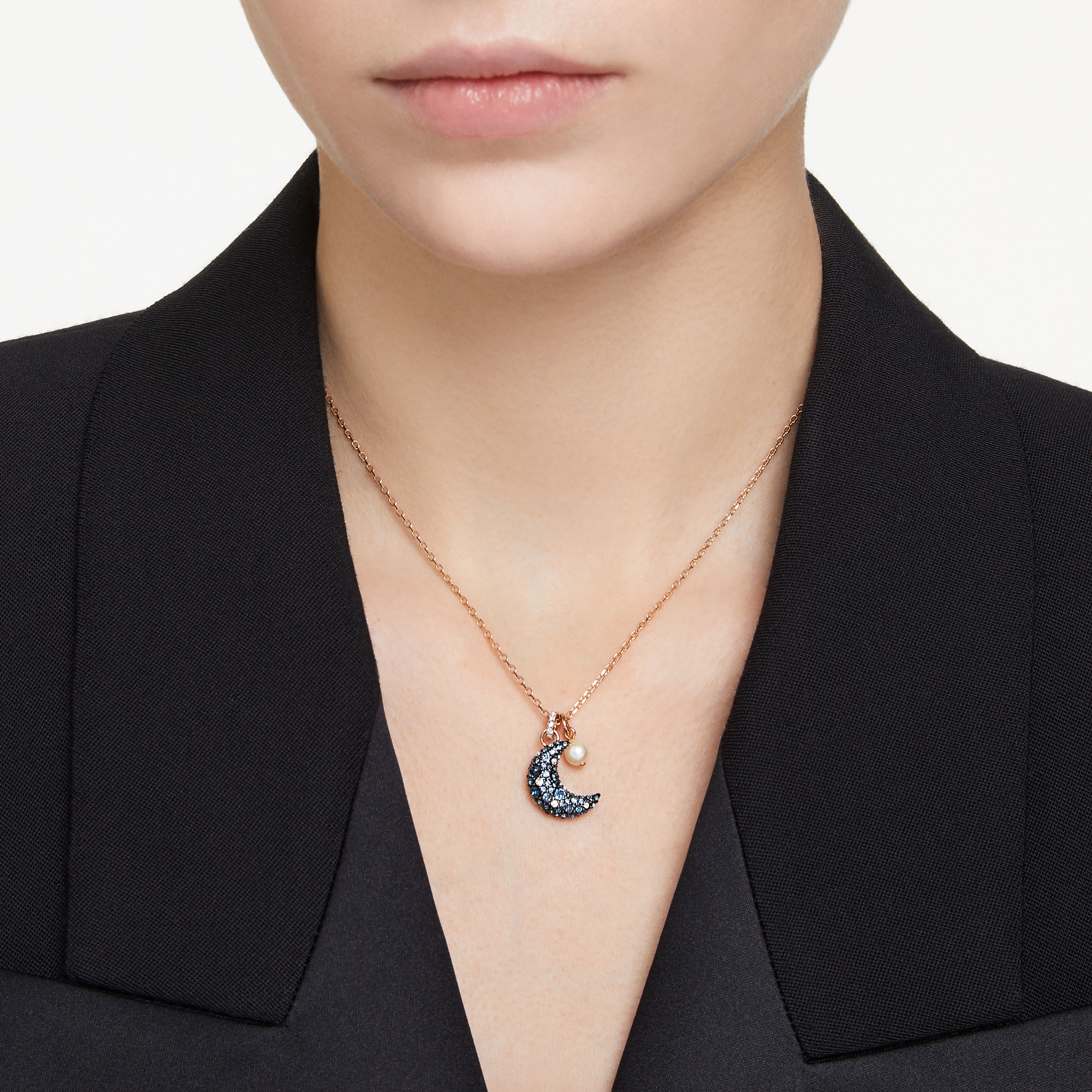 Swarovski moon deals pendant
