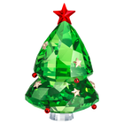 swarovski joyful holiday tree  green