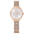 swarovski attract watch swiss made clover crystal bracelet rose gold tone rose gold tone finish