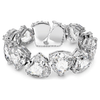 swarovski millenia bracelet triangle cut crystals white rhodium plated