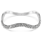 swarovski sublima bangle round cut white rhodium plated
