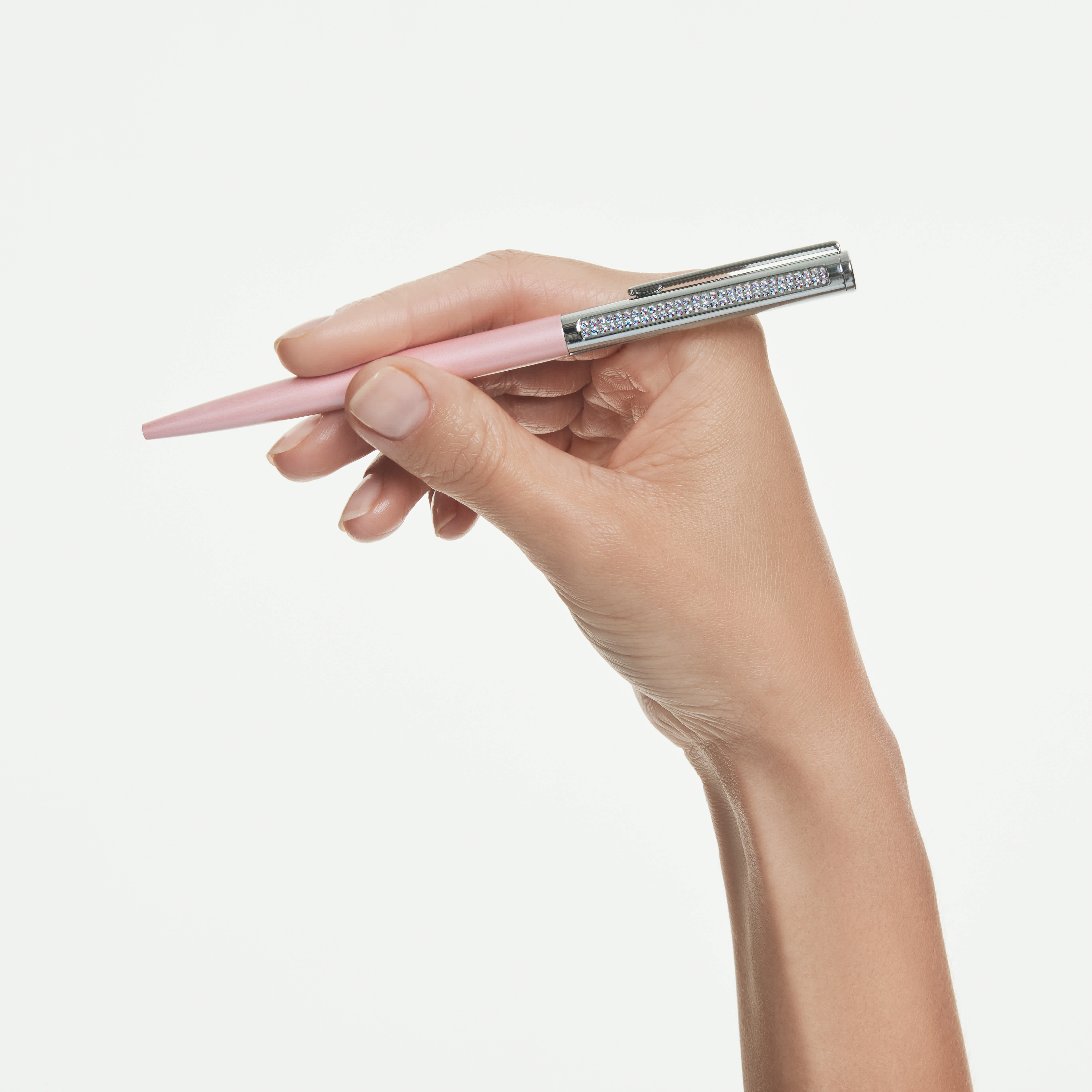 Matrix Tennis ballpoint pen, Pink lacquered, Chrome plated