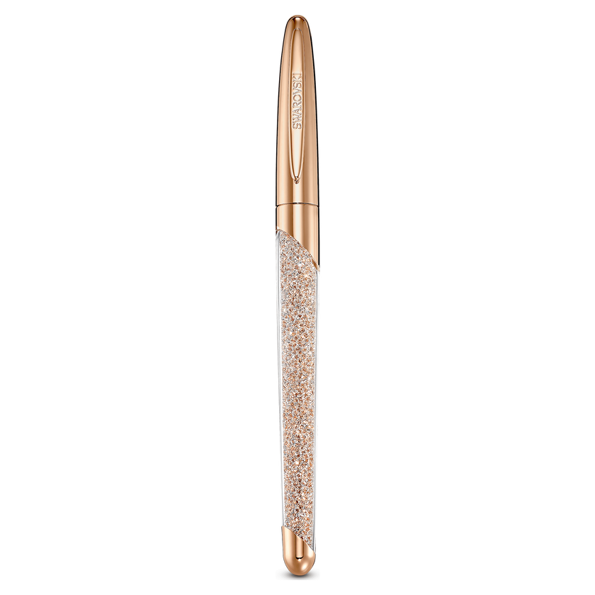 swarovski crystalline nova rollerball pen  rose gold tone  rose gold tone plated