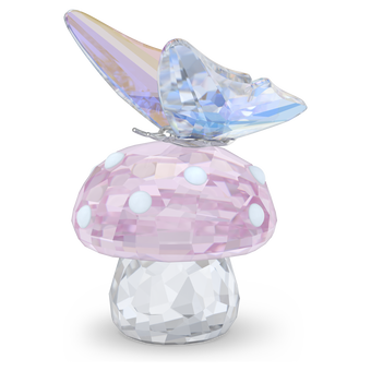 ariana grande x swarovski mushroom and butterfly