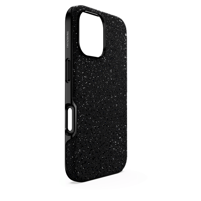 swarovski high smartphone case  iphone  16  black