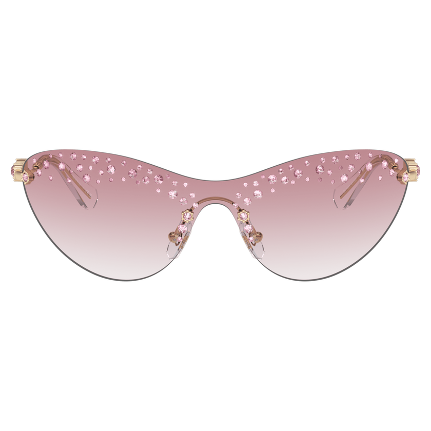 swarovski sunglasses  mask  pink