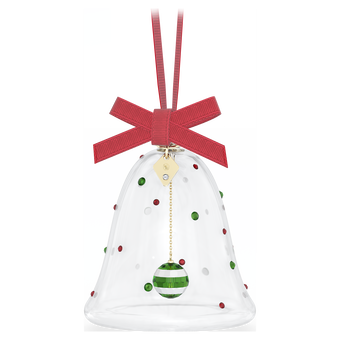 swarovski holiday cheers dulcis bell ornament