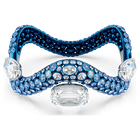 swarovski sublima bangle mixed cuts blue blue finish