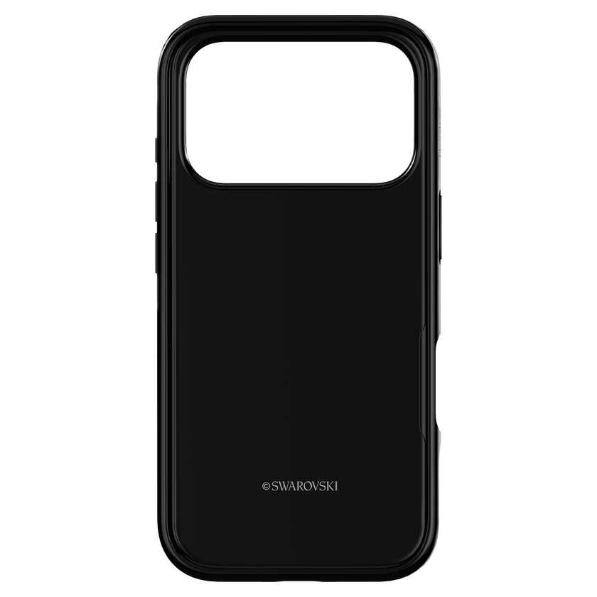 swarovski high smartphone case  iphone  17 pro  black