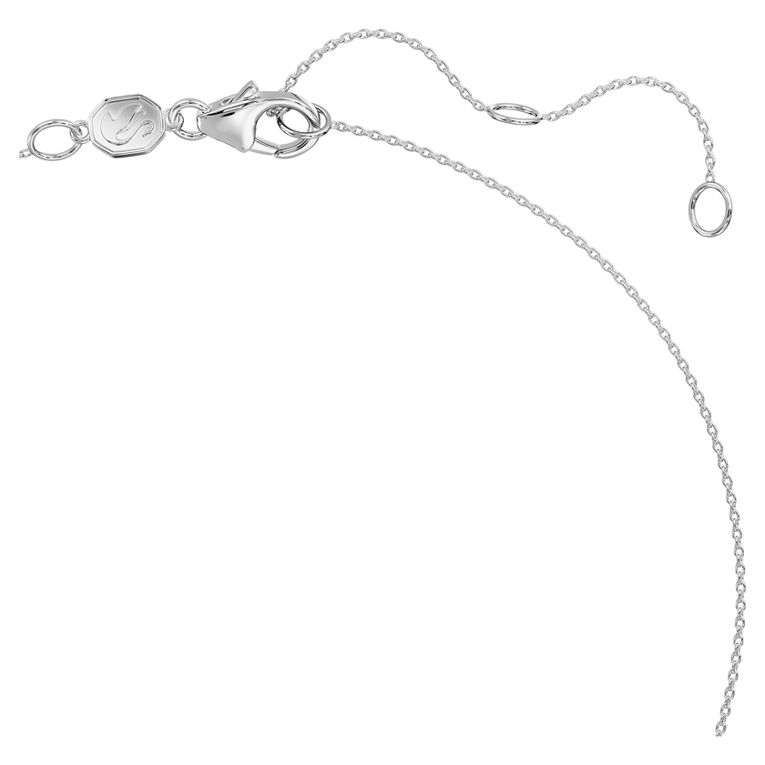 swarovski eternity pendant  laboratory grown diamonds 0 5 ct tw  18k white gold
