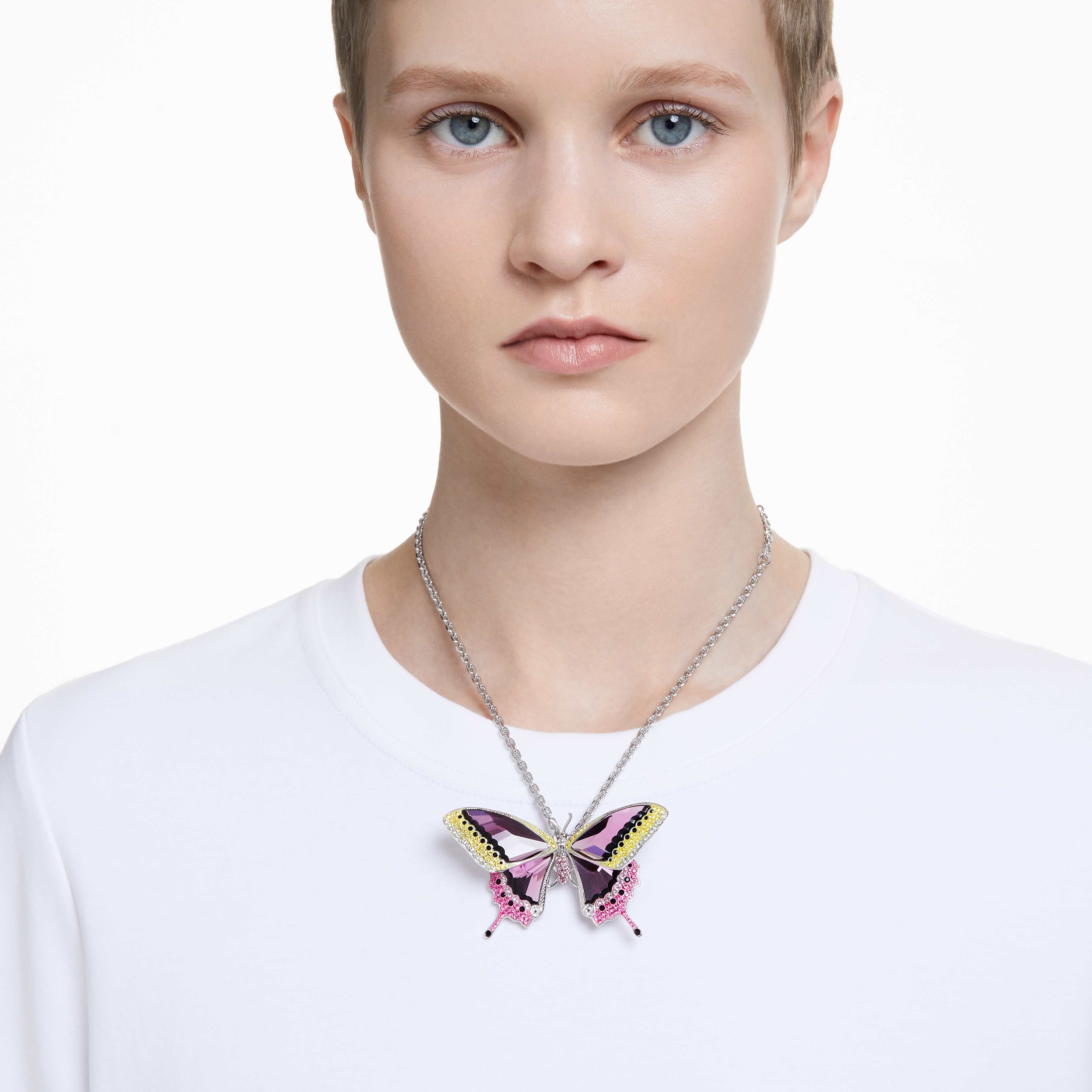 Swarovski butterfly jewelry top