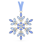 swarovski gema holiday ornament blue
