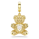 swarovski gold tone