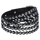 swarovski power collection bracelet black