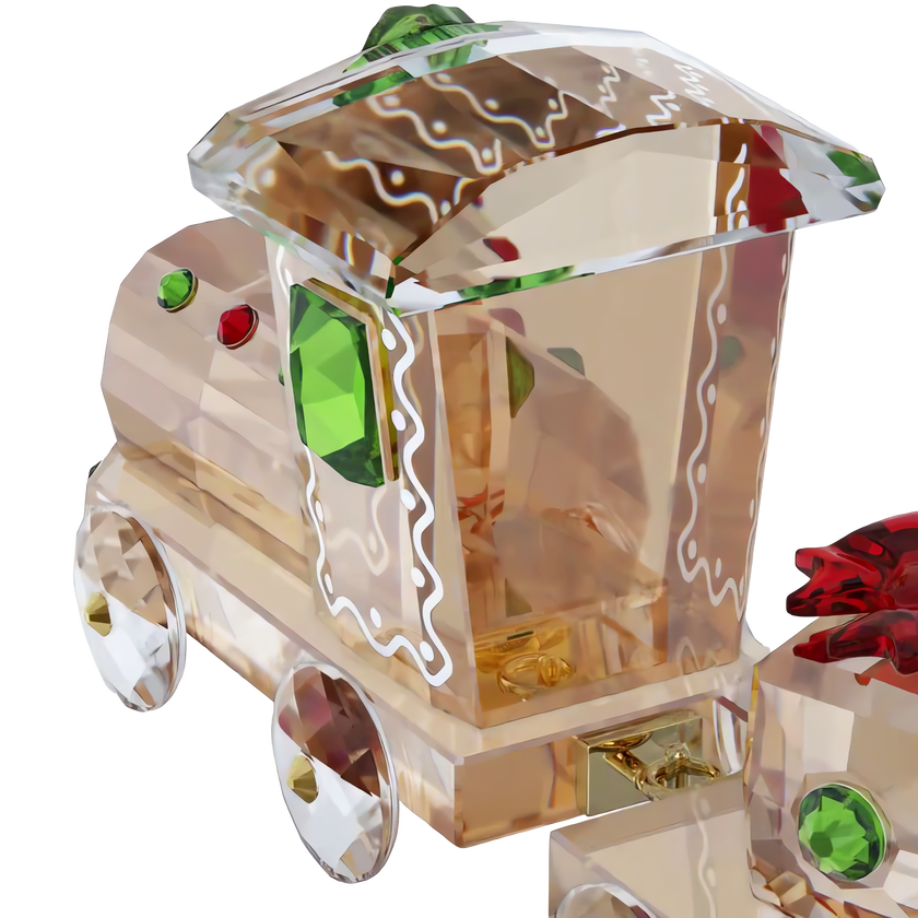 swarovski holiday cheers  train set