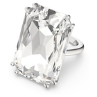 swarovski mesmera cocktail ring oversized crystals white rhodium plated