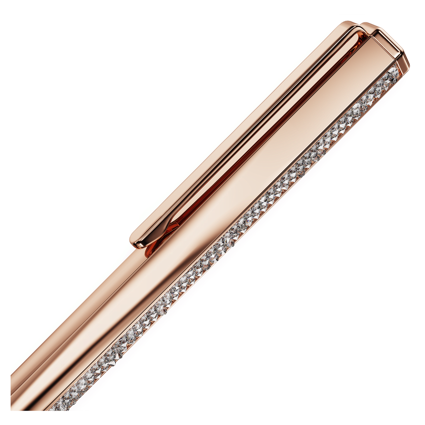 swarovski crystal shimmer ballpoint pen  rose gold tone  rose gold tone finish