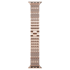 swarovski sparkling princess strap for apple watch 40 mm 41mm rose gold tone rose gold tone finish