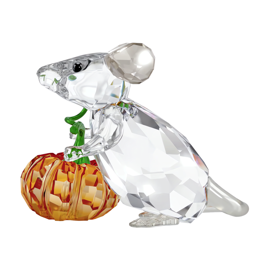 swarovski idyllia  mouse and pumpkin