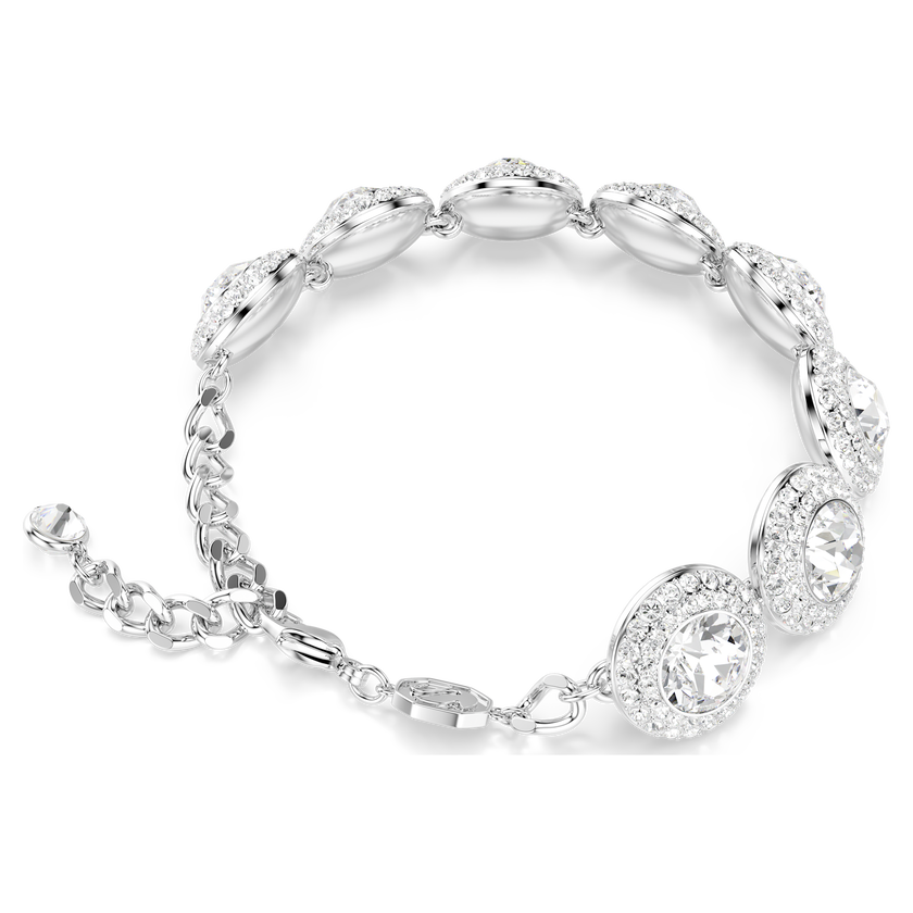 swarovski una angelic bracelet  white  rhodium plated