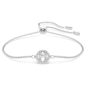 swarovski una angelic bracelet  mixed cuts  white  rhodium plated