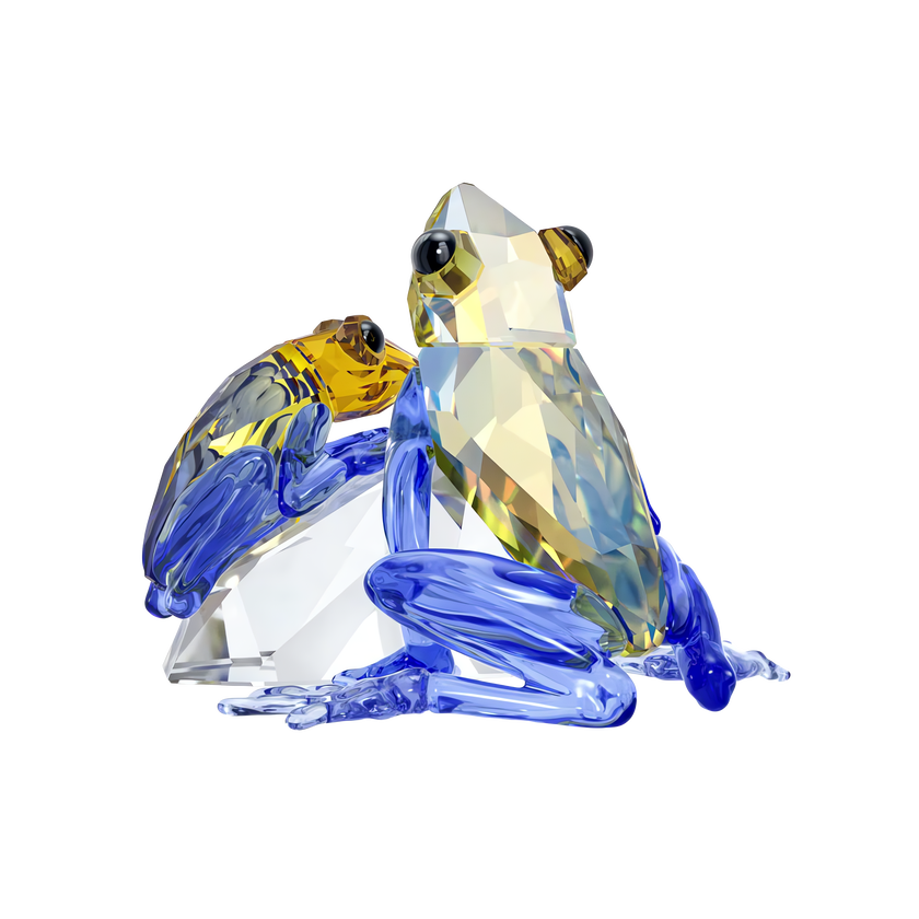 swarovski idyllia frog and baby