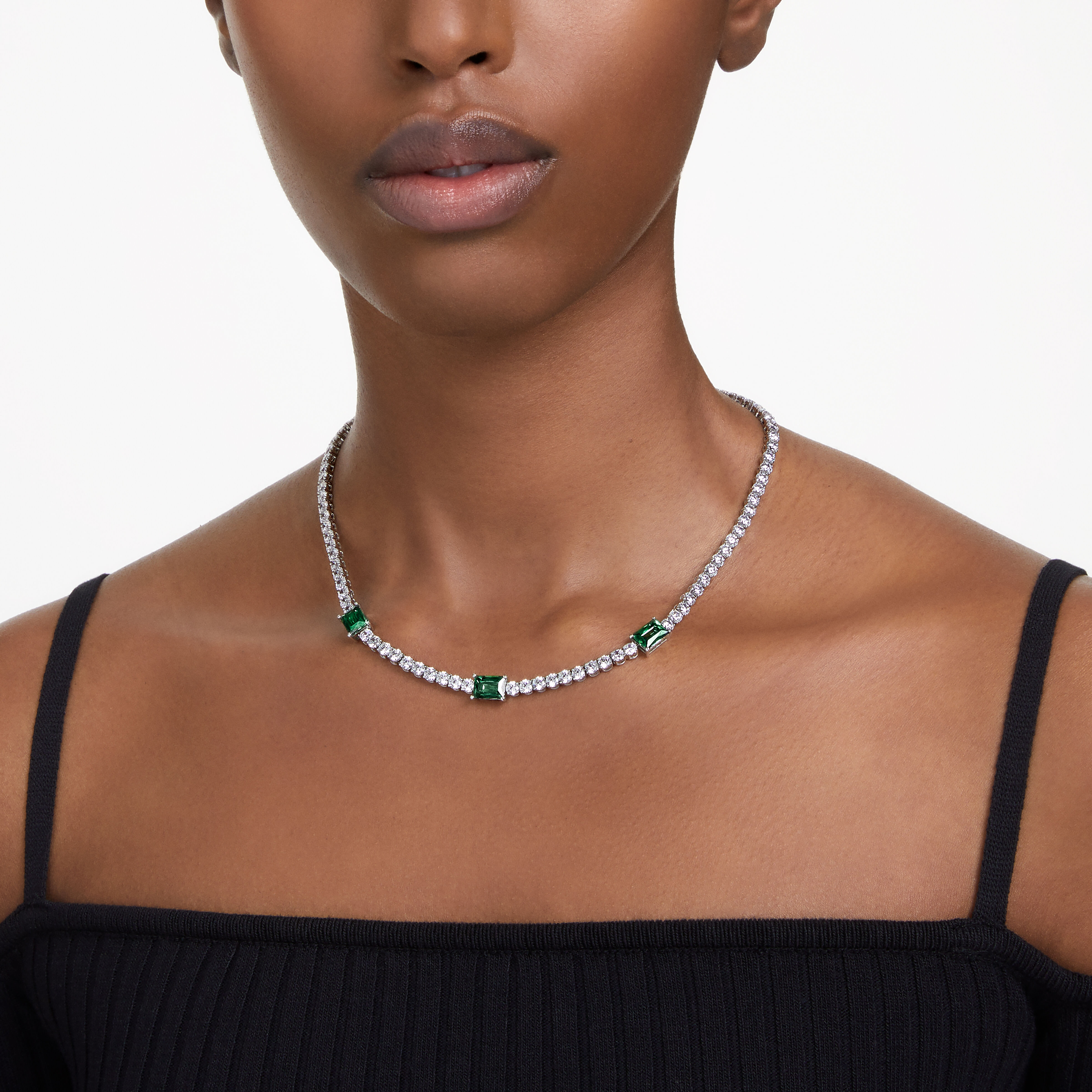 Swarovski necklace deals tennis