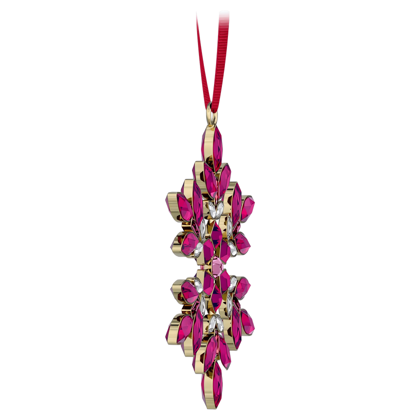 swarovski gema holiday ornament  red