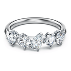 swarovski galaxy ring  laboratory grown diamonds 1 ct tw  18k white gold