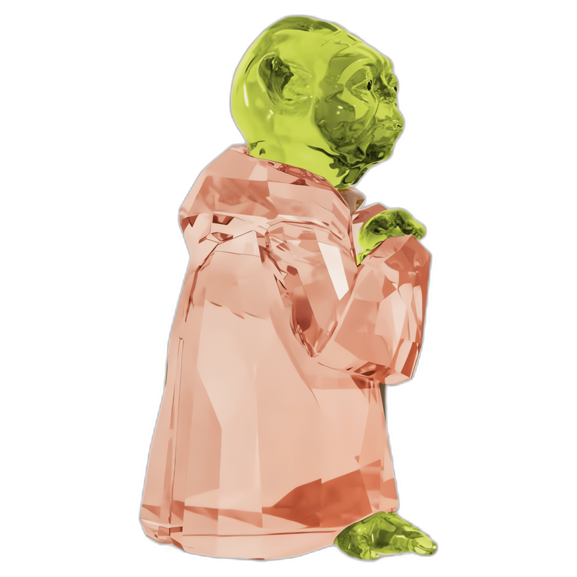 swarovski star wars   master yoda