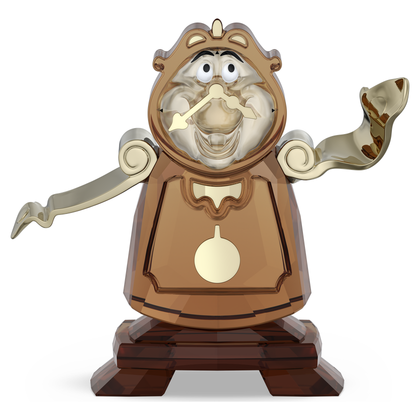 swarovski beauty and the beast cogsworth