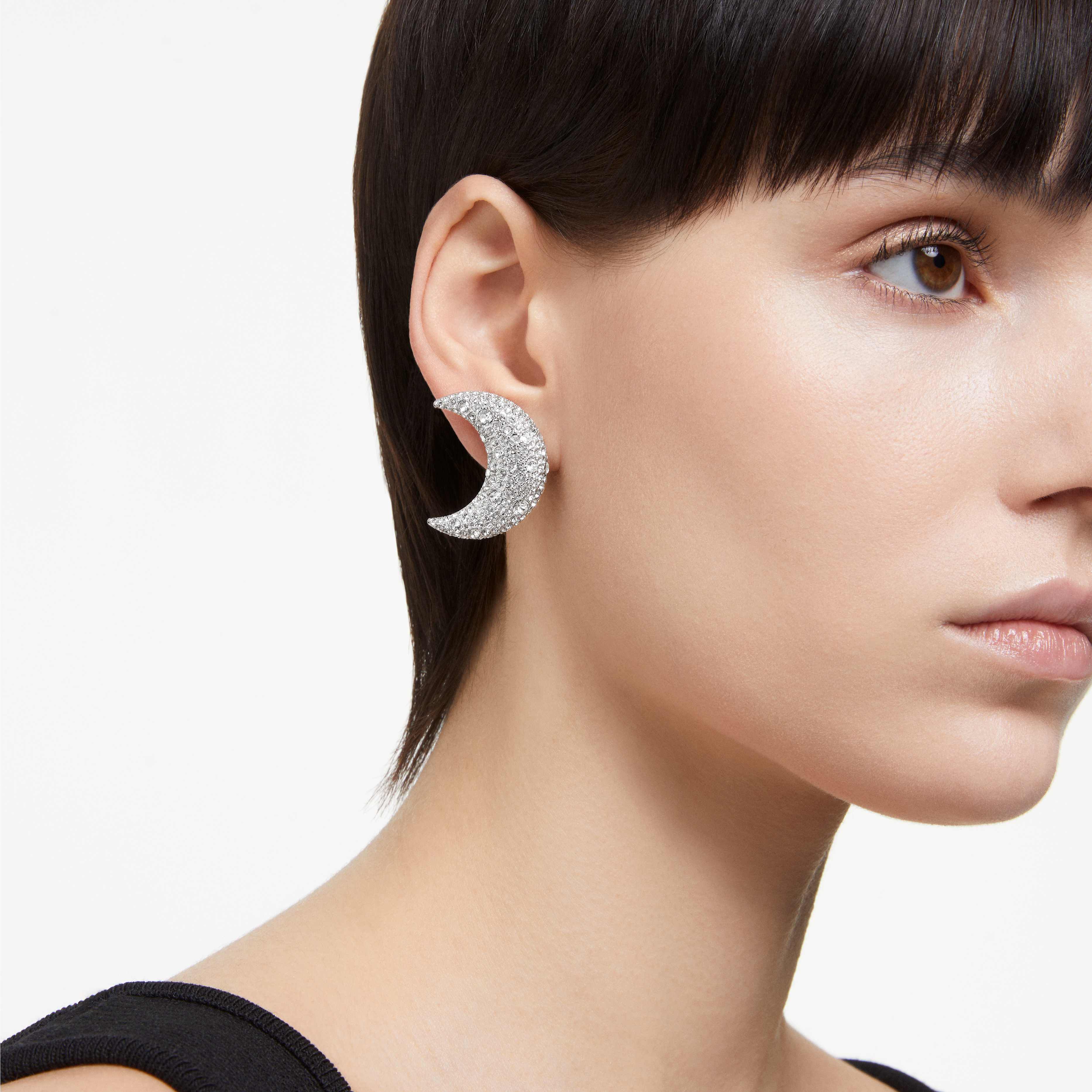 Swarovski moon earrings 2025