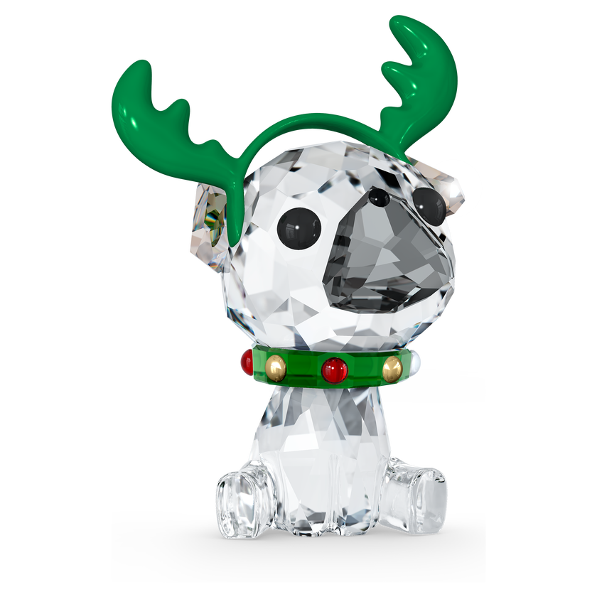swarovski holiday cheers pug