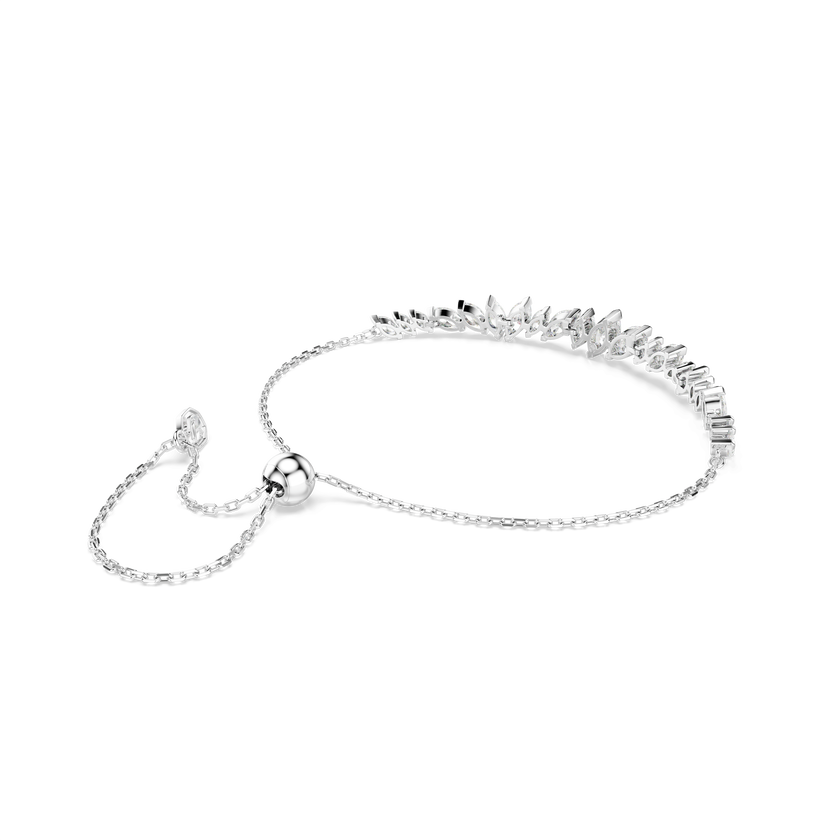 swarovski mesmera bracelet  marquise cut  white  rhodium plated
