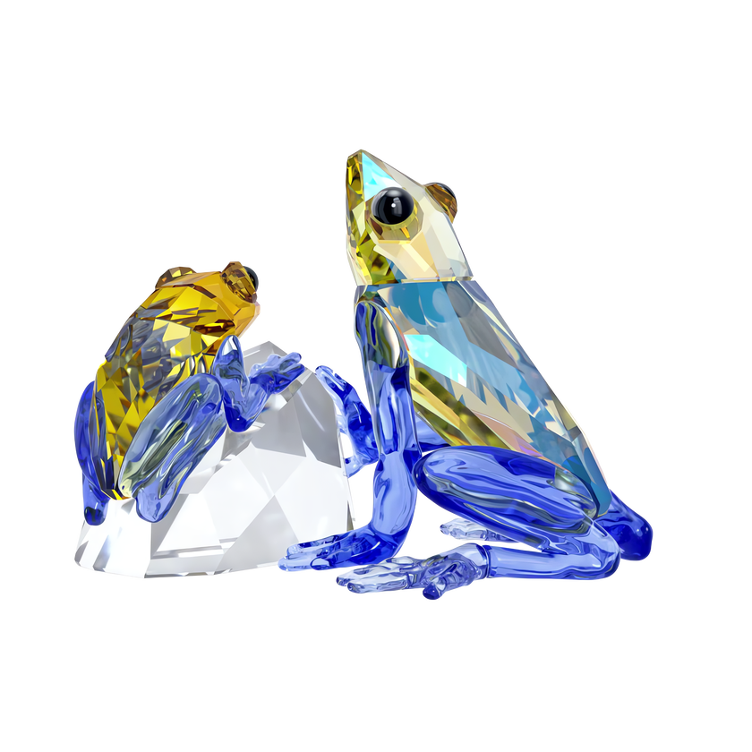swarovski idyllia frog and baby