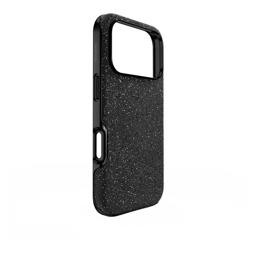 swarovski high smartphone case  iphone  17 pro  black