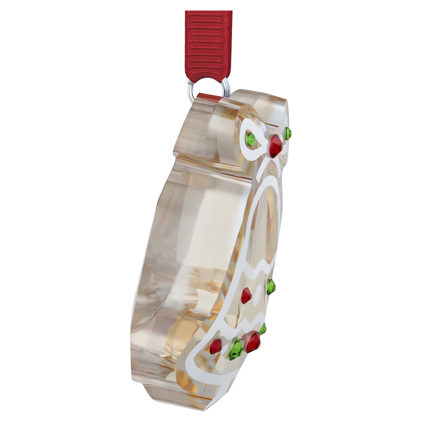 swarovski holiday cheers gingerbread bell ornament