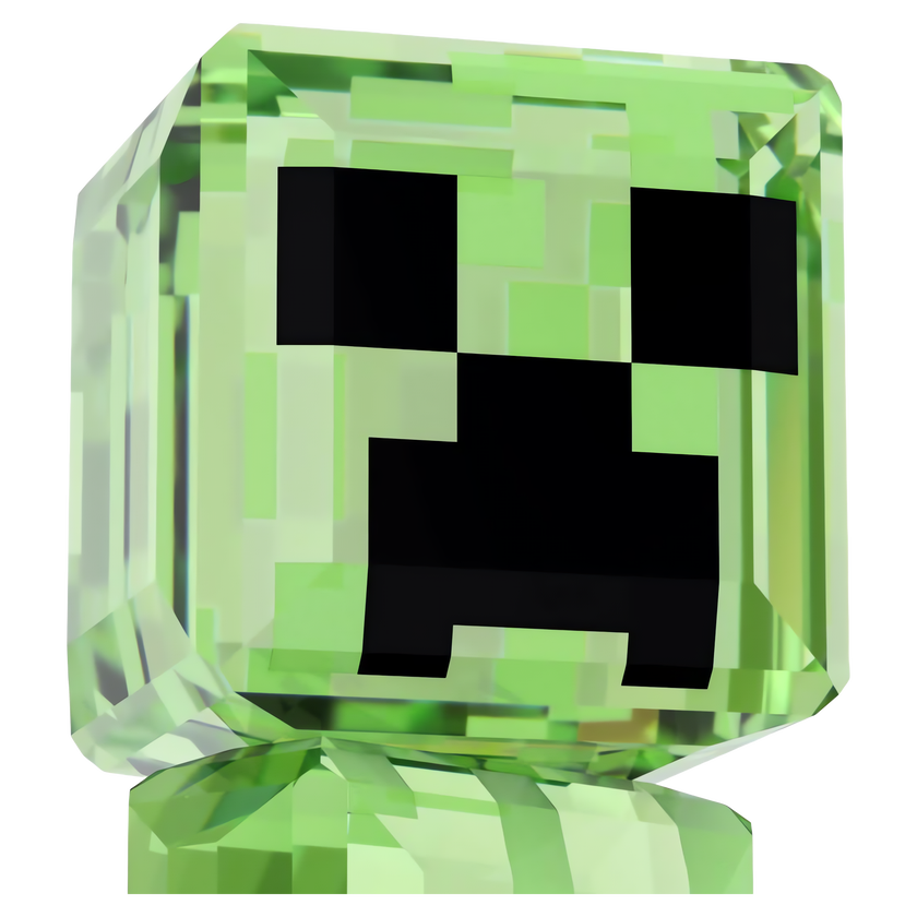 swarovski minecraft creeper