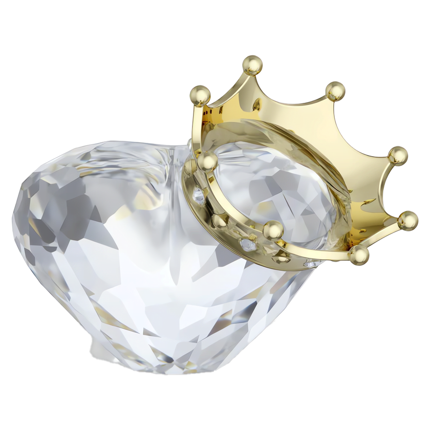 swarovski symbolica heart with crown
