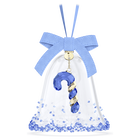 swarovski holiday cheers dulcis bell ornament blue