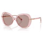 swarovski sunglasses  butterfly shape  sk6059  pink