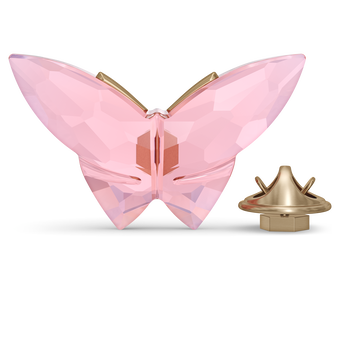 Jungle Beats Butterfly Magnet, Pink, Large swarovski jungle beats butterfly magnet  pink  large