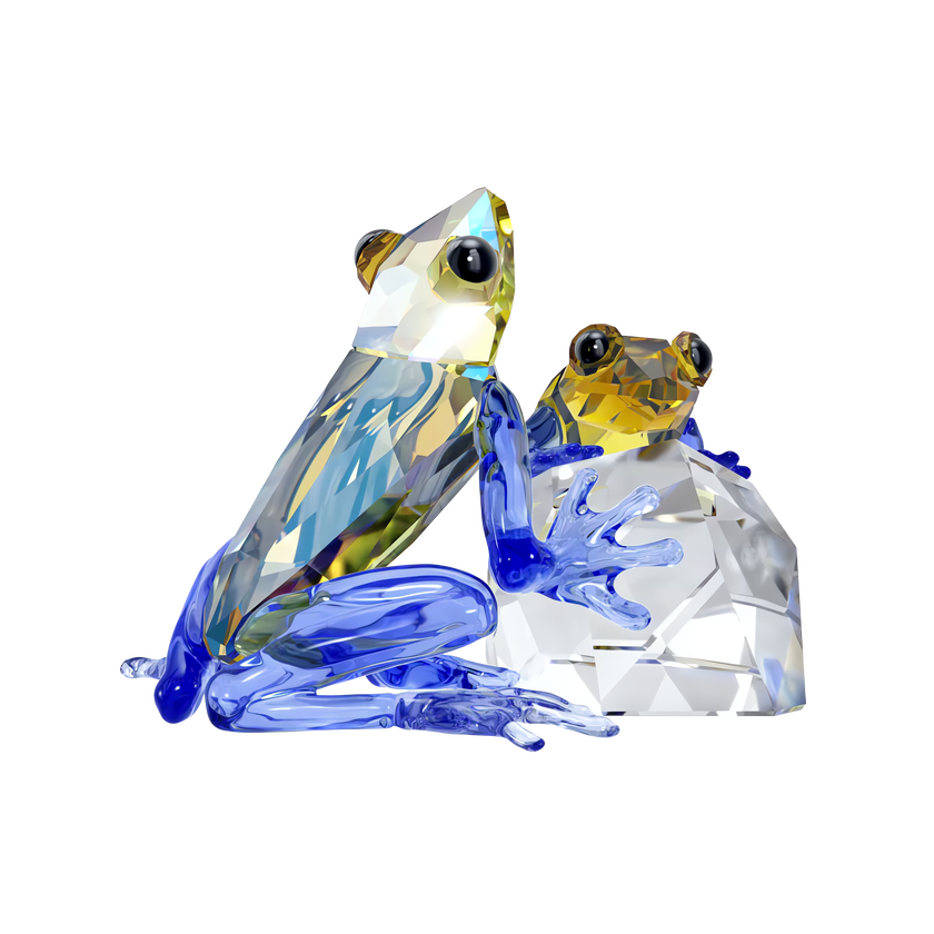 swarovski idyllia frog and baby