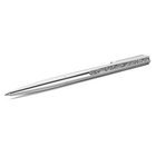 swarovski crystal shimmer ballpoint pen silver tone chrome plated
