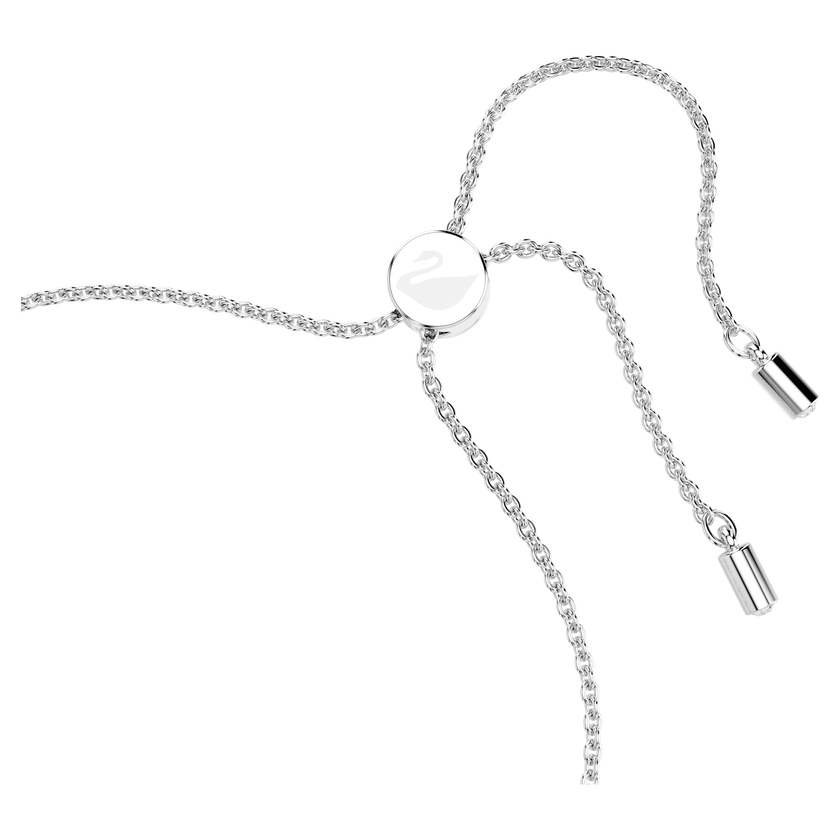 swarovski una angelic bracelet  mixed cuts  white  rhodium plated