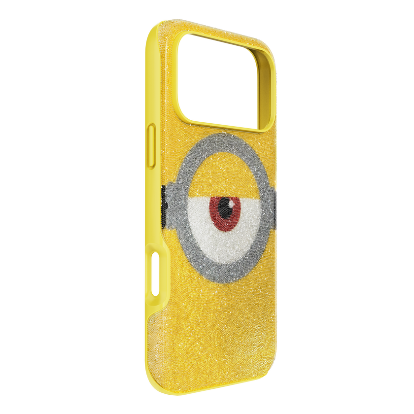 swarovski high smartphone case  minions  iphone  17 pro max  yellow