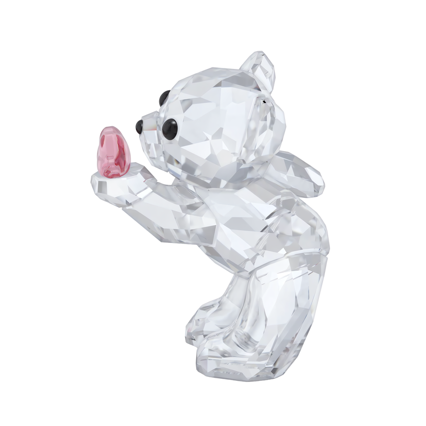 swarovski kris bear a kiss full of love