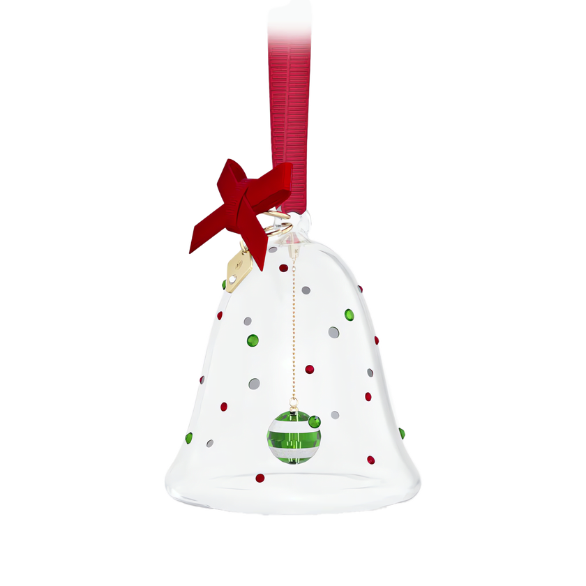 swarovski holiday cheers dulcis bell ornament